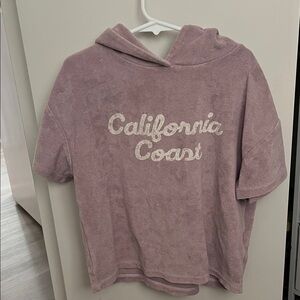 Zara Lavender Hooded Sweatshirt